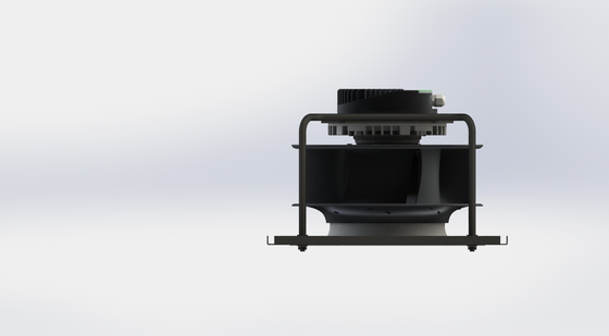 고온 저항성 60°C IP54 250mm 블레이드 EC 팬