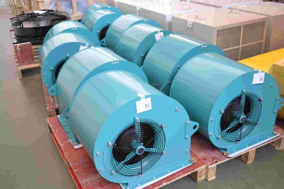7 인치 잎을 가진 Sigle 단계 4 폴란드 두 배 인레트 1160rpm 앞으로 원심 팬