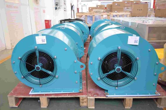 7 인치 잎을 가진 Sigle 단계 4 폴란드 두 배 인레트 1160rpm 앞으로 원심 팬