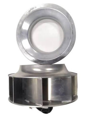2940 rpm 220mm 뒤로 원심 팬 앞으로 직류 전기를 통한 강철 임펠러