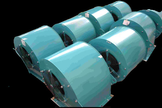 280mm 잎을 가진 삼상 6 폴란드 두 배 인레트 860 rpm 앞으로 원심 팬