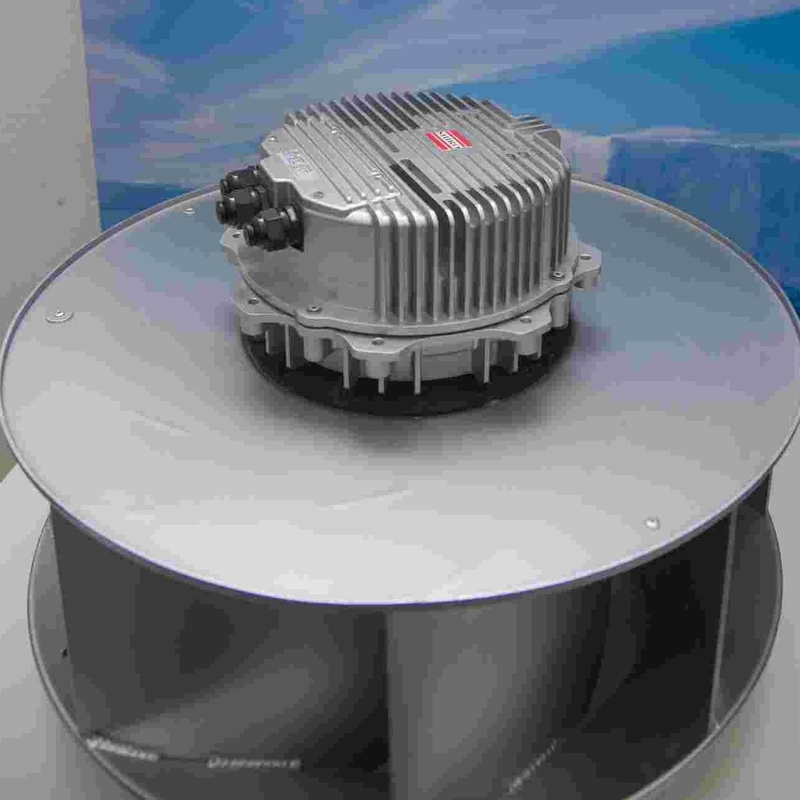 블레이드 140mm 무게 1.3kg EC 원심 환기 외부 로터 냉각 환기 환기