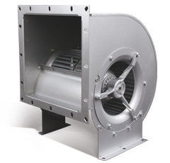 225mm 아연 도금 블레이드가있는 삼상 4 극 1160 rpm 이중 입구 원심 팬