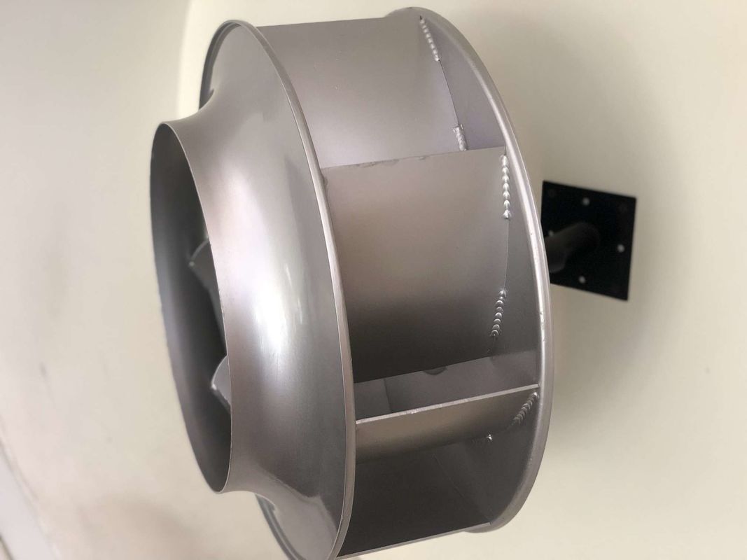 풍력 발전을 위한 단일 위상 4 폴란드 450 mm 뒤로 원심 팬 1215 rpm